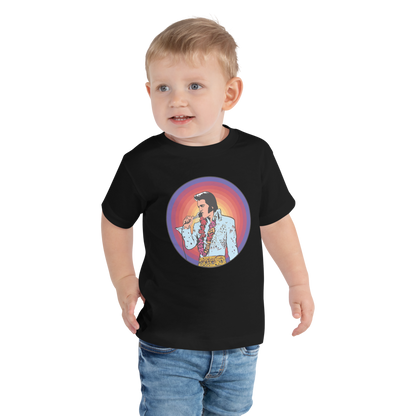 Elvis Gritty Pop Toddler Short Sleeve T-shirt