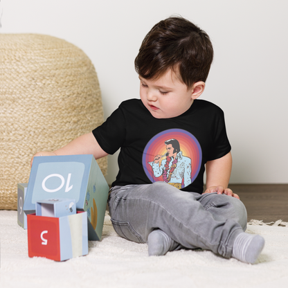 Elvis Gritty Pop Toddler Short Sleeve T-shirt