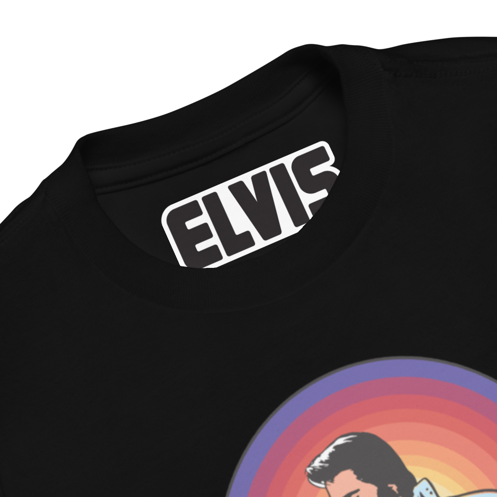 Elvis Gritty Pop Toddler Short Sleeve T-shirt