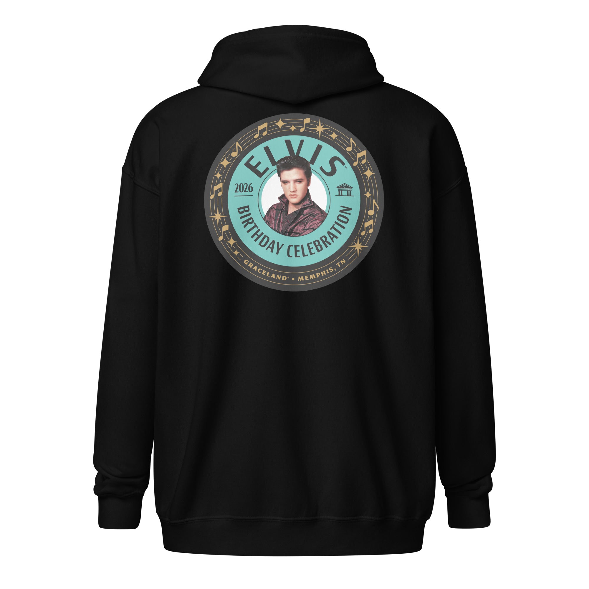 Elvis Presley 91st Birthday Full-Zip Hoodie – Exclusive Elvis