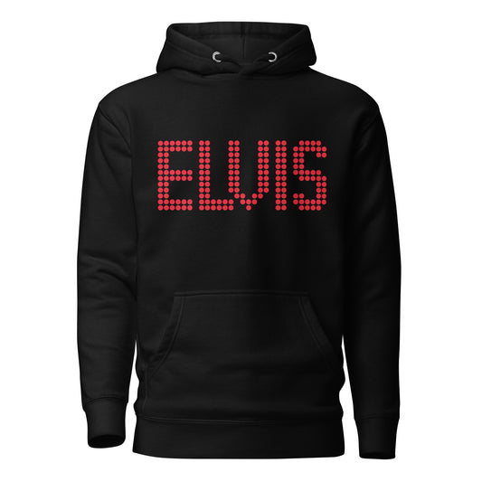 Elvis Name In Lights Unisex Hoodie